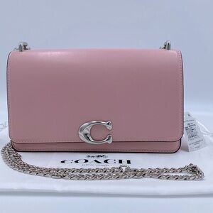 COACH LUNAR NEW YEAR BANDIT SHOULDER BAG WITH RABBIT CHARM CF925